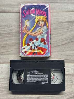 Sailor Moon Secret Identities VHS Tape